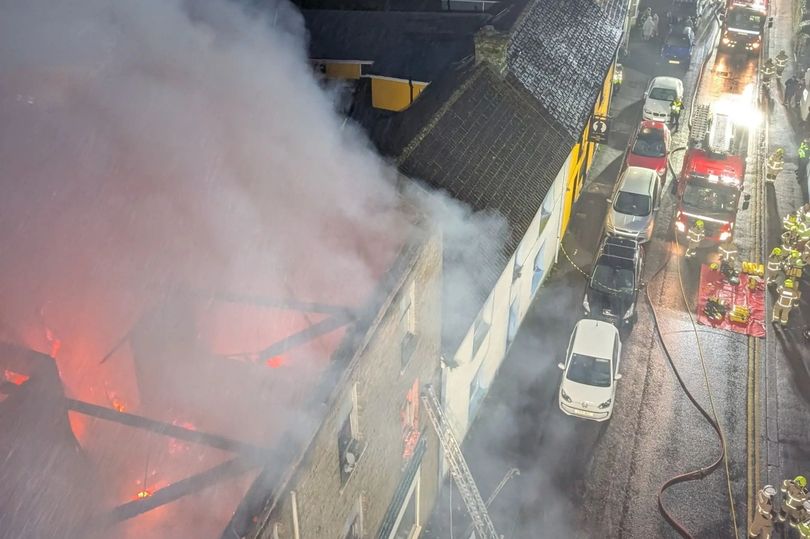 Displaced Welsh residents allowed home four days after blaze ripped through terrace home