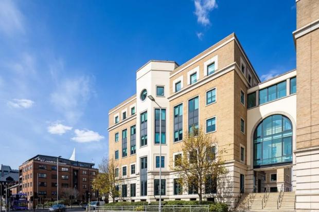 New two-bedroom flat with parking listed for £395,000 in central Reading