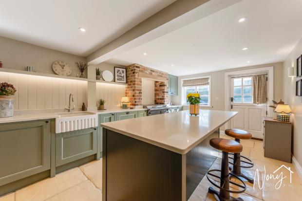 Extensively refurbished cottage goes on the market for offers over £600,000