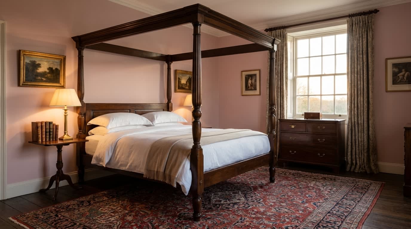 Old money interior designer says white and blue bedrooms miss the mark – this soft neutral is the only colour that works